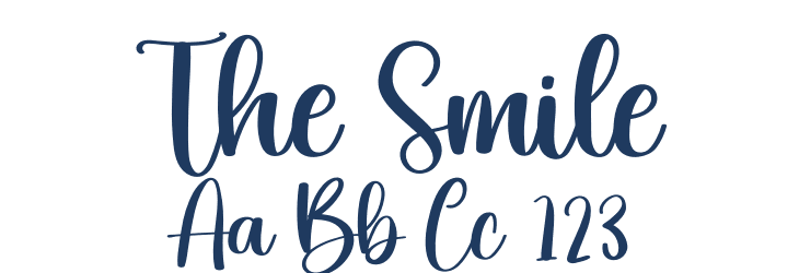 The Smile Font Preview