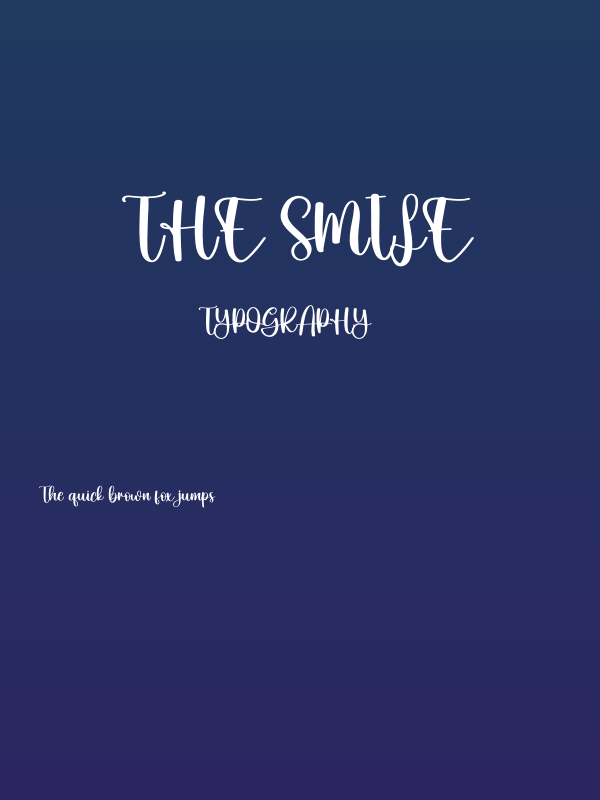The Smile Poster
