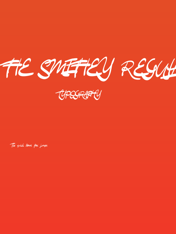 The Smithey Regular Poster