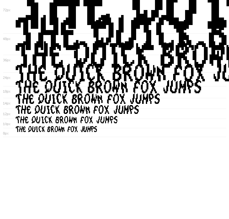 The Smurfs - Large Font Regular Waterfall