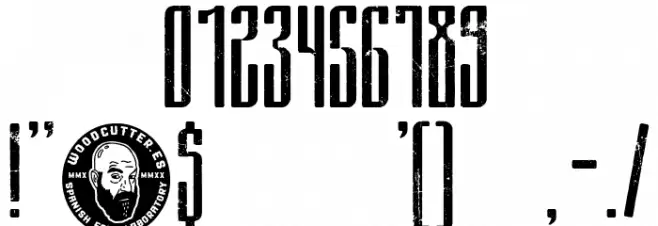 The Snow Fell Font OTHER CHARS