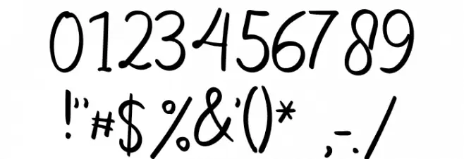 The Snowball Font OTHER CHARS