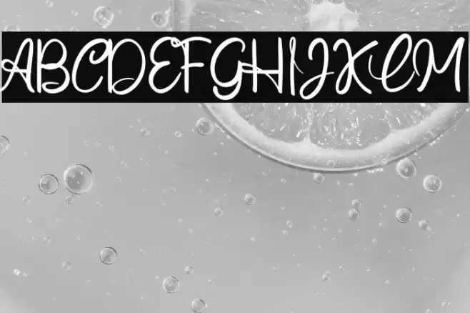 The Snowball Font examples