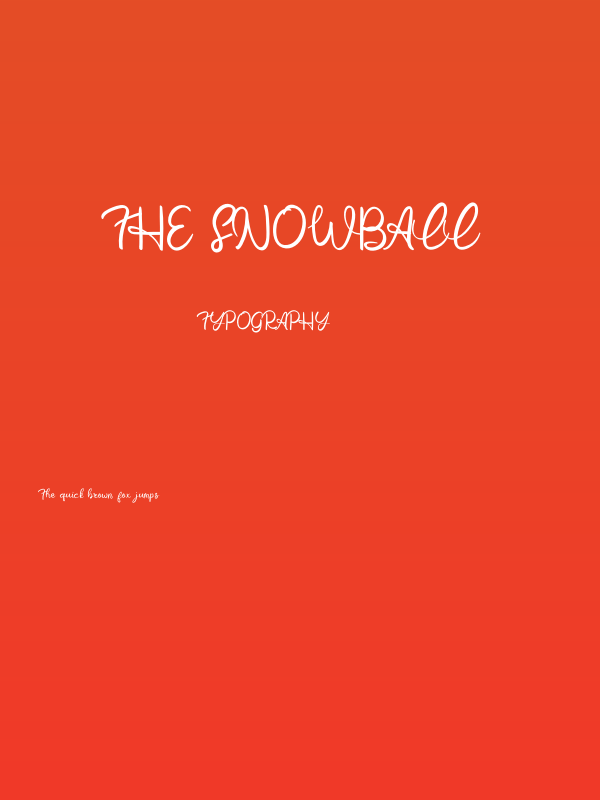 The Snowball Poster