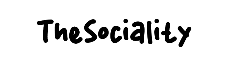 The Sociality  フリーフォントのダウンロード