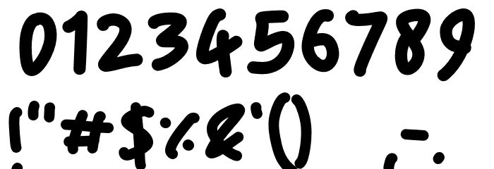 The Sociality Font OTHER CHARS