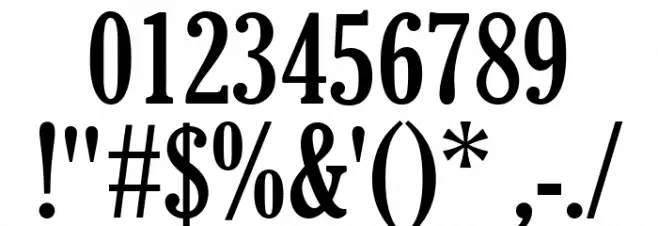 The Soul Of Vodka Font OTHER CHARS