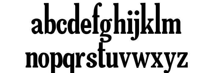 The Soul Of Vodka Font LOWERCASE