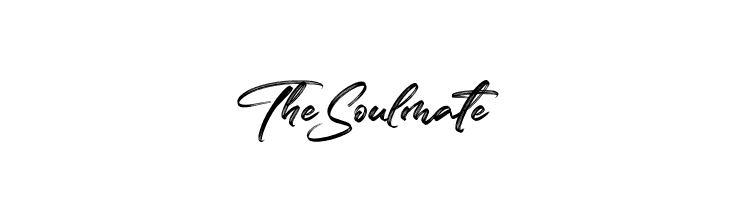 The Soulmate  フリーフォントのダウンロード