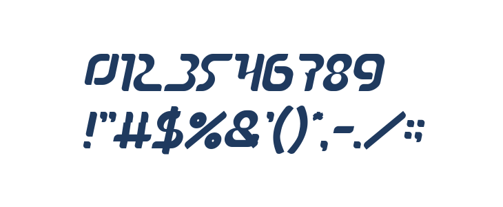 The Sound Bold Italic Other Characters