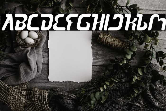 The Sound Bold Italic Example 2