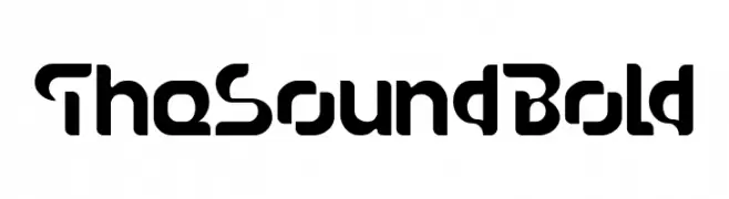 The Sound Bold  Fuentes Gratis Descargar