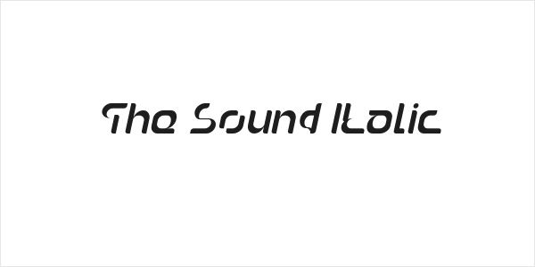 The Sound Italic Logo