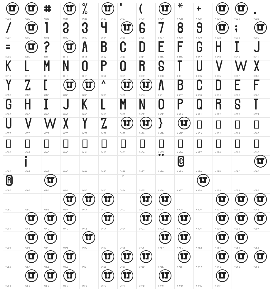 The Sound of Truth smooth Character Map