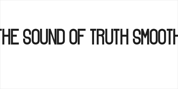 The Sound of Truth smooth Logo