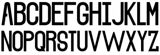 The Sound of Truth smooth Font LOWERCASE