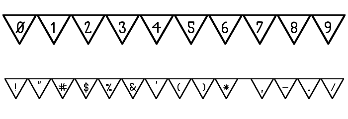 The South Flag St Font OTHER CHARS
