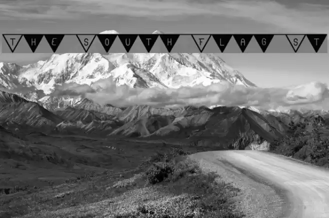 The South Flag St Font examples