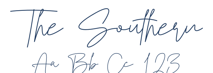 The Southern Font Preview