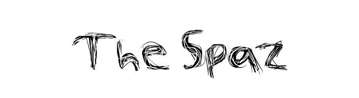 The Spaz Font