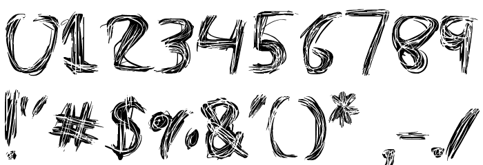 The Spaz Font OTHER CHARS