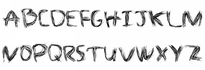 The Spaz Schriftart Groß