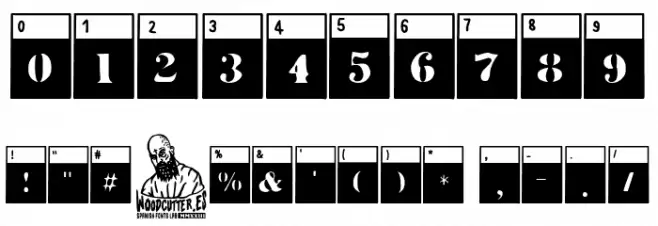 The Special Test フォント その他の文字