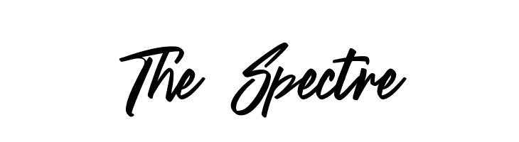 The Spectre  नि: शुल्क फ़ॉन्ट्स डाउनलोड
