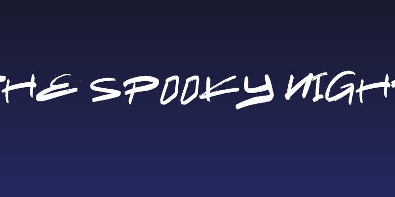The Spooky Night Social Header