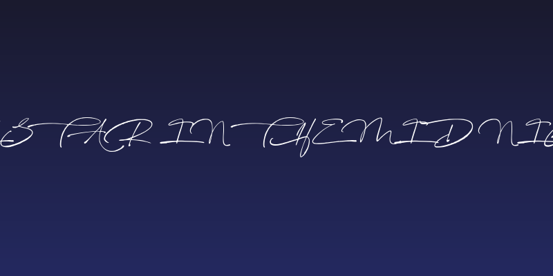 The Star in the Midnight Social Header