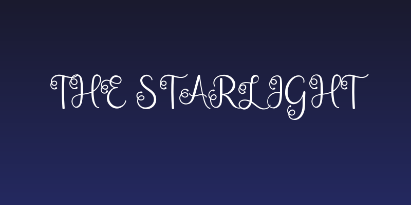 The Starlight Social Header