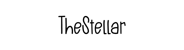 The Stellar  font caratteri gratis
