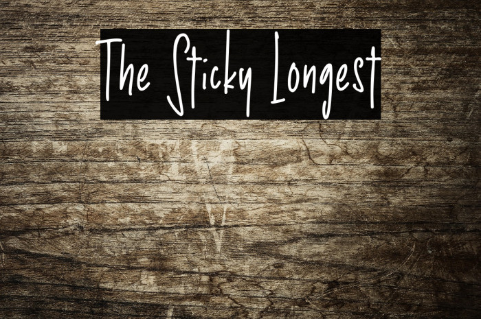 The Sticky Longest Example 1