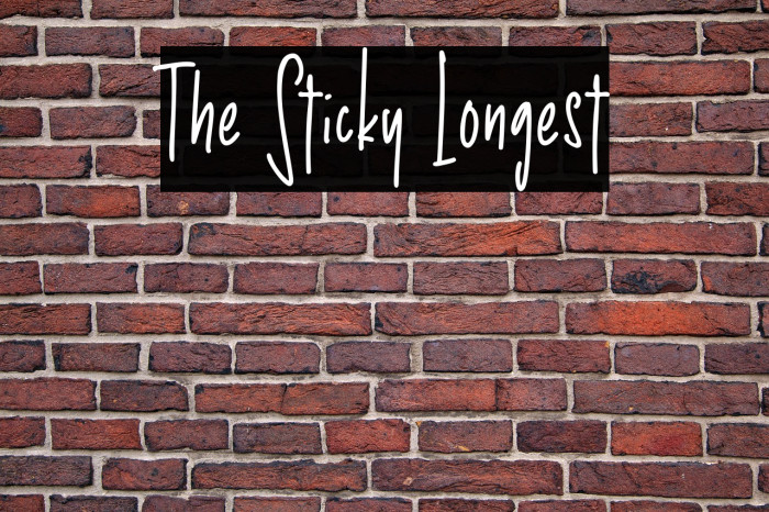 The Sticky Longest Example 2
