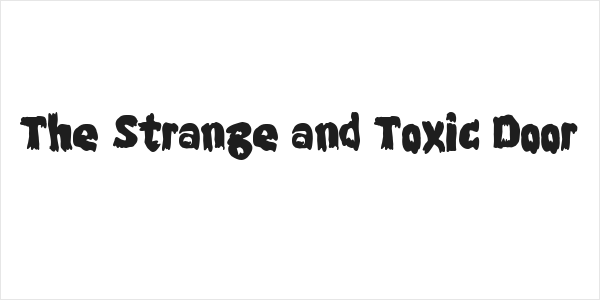 The Strange and Toxic Door Logo