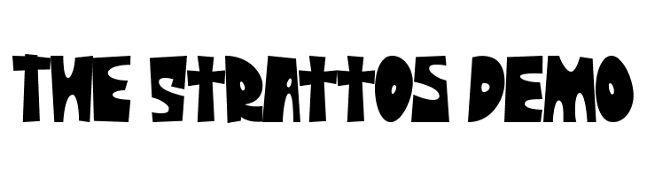 The Strattos DEMO  नि: शुल्क फ़ॉन्ट्स डाउनलोड