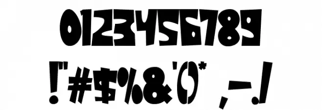 The Strattos DEMO Font OTHER CHARS