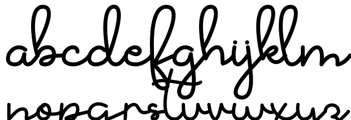 The Street Font LOWERCASE