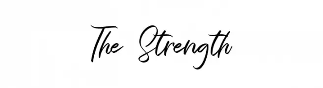 The Strength  フリーフォントのダウンロード