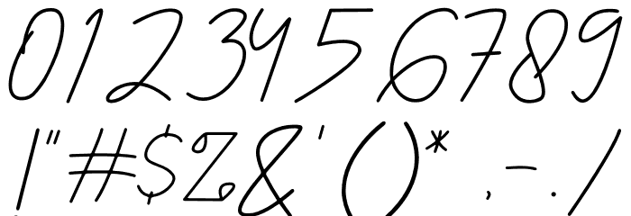 The Suavity Font OTHER CHARS