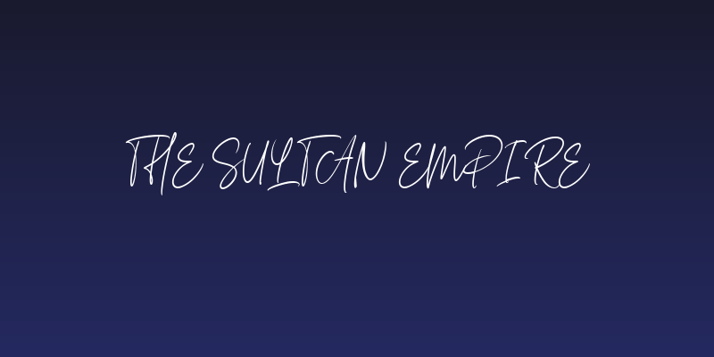 The Sultan Empire Social Header