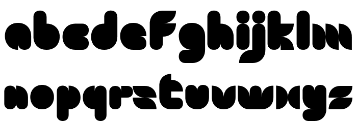 The Sun & Flower Regular Font LOWERCASE