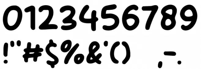 The Sunday Font OTHER CHARS