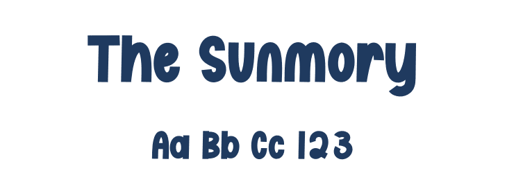 The Sunmory Font Preview