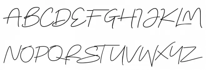 The Sunset Font OTHER CHARS