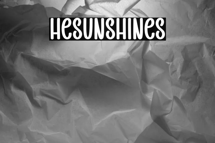 The  Sunshines Example 2