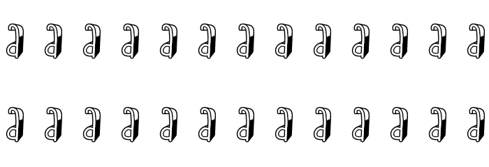 The-Super-Ryal-2015 Font LOWERCASE