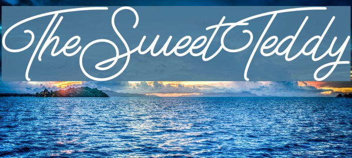 The Sweet Teddy Font examples