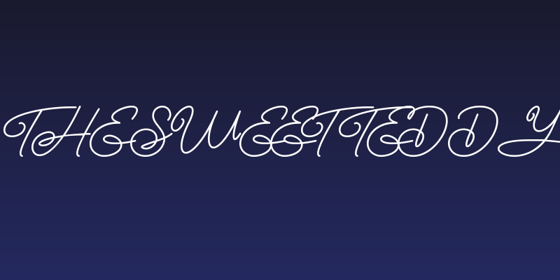 The Sweet Teddy Social Header