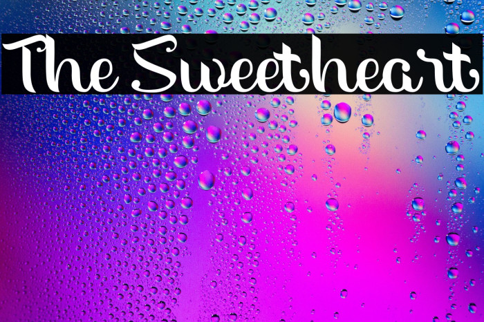 The Sweetheart Example 1